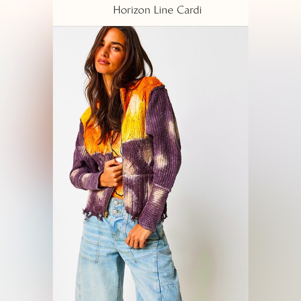 NWT Free People Horizion Line Cardi